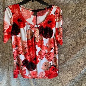 Comfortable, colorful blouse by Susan Lawrence